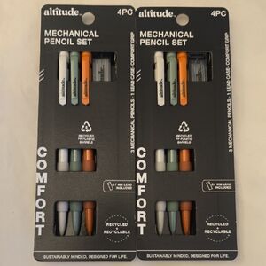 Altitude Mechanical Pencil 4 Pc Set - You Are Getting 2 Sets New